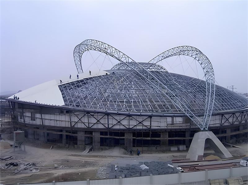 Steel Structure Bolt Ball Leisure Hall